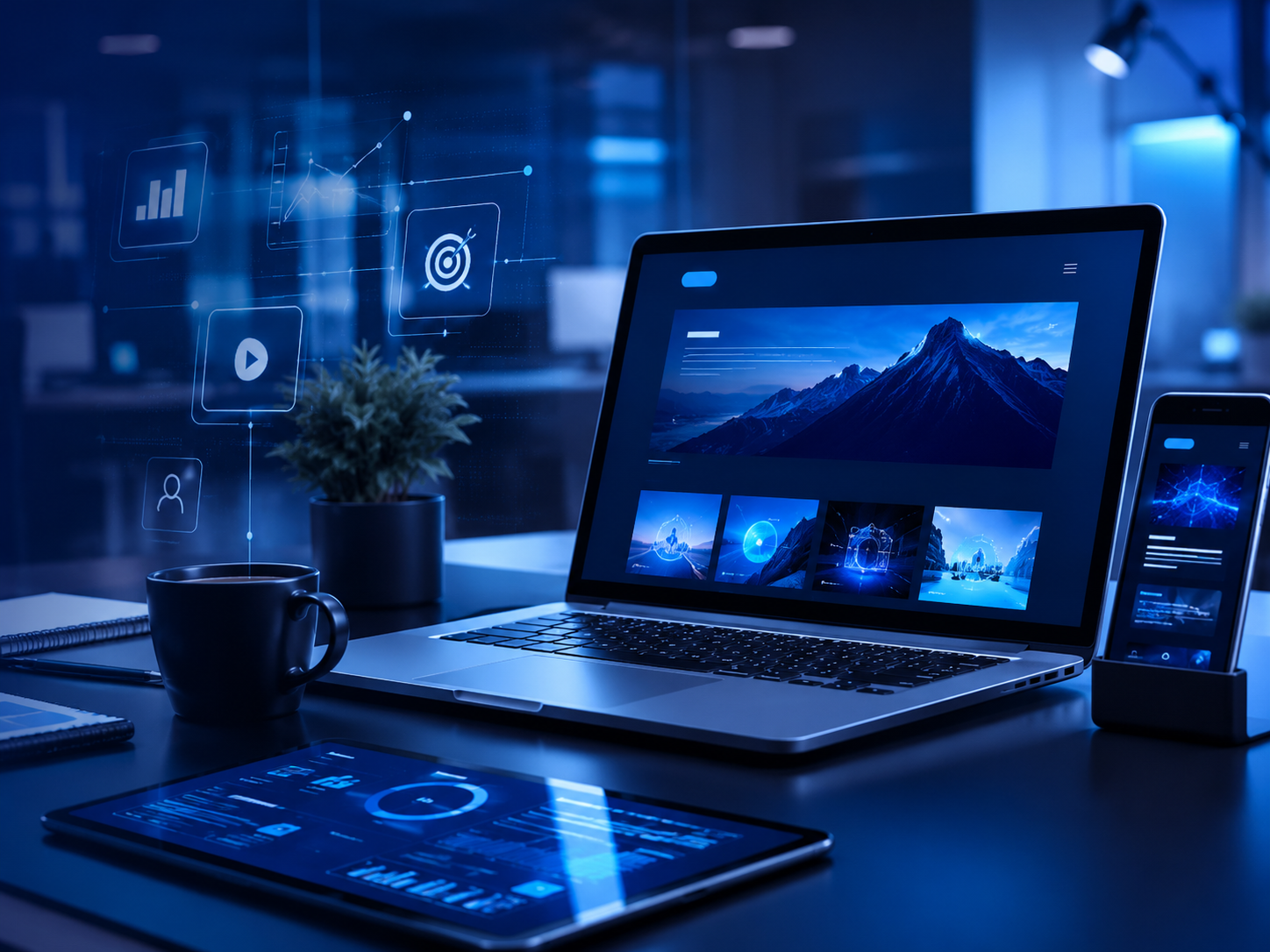Presença digital e soluções profissionais da Inova Marketing